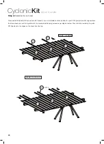 Preview for 20 page of Pinnacle Outdoor Cyclonic Kit 3.0m Gable Series Assembly Instructions Manual