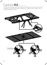 Preview for 36 page of Pinnacle Outdoor Cyclonic Kit 3.0m Gable Series Assembly Instructions Manual