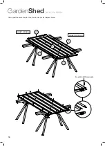 Предварительный просмотр 16 страницы Pinnacle Outdoor GardenSHED 3.0m Skillion Series Assembly Instructions Manual