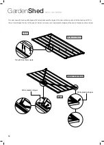 Предварительный просмотр 18 страницы Pinnacle Outdoor GardenSHED 3.0m Skillion Series Assembly Instructions Manual