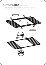 Предварительный просмотр 20 страницы Pinnacle Outdoor GardenSHED 3.0m Skillion Series Assembly Instructions Manual