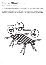 Preview for 10 page of Pinnacle Outdoor GardenShed Assembly Instructions Manual