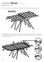 Preview for 12 page of Pinnacle Outdoor GardenShed Assembly Instructions Manual