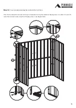 Preview for 13 page of Pinnacle Outdoor GardenShed Assembly Instructions Manual