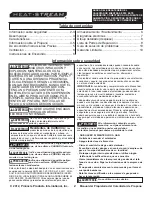 Preview for 13 page of Pinnacle Products International Heat-Stream HS-125V-GFA User'S Manual And Operating Instructions