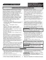 Preview for 14 page of Pinnacle Products International Heat-Stream HS-125V-GFA User'S Manual And Operating Instructions