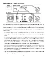 Предварительный просмотр 4 страницы Pinnacle Speakers PIN AMP 800 Owner'S Manual