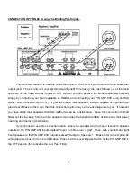 Предварительный просмотр 5 страницы Pinnacle Speakers PIN AMP 800 Owner'S Manual