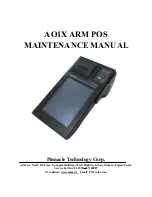 Pinnacle Technology AO1X Maintenance Manual preview