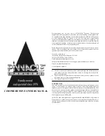 Preview for 1 page of Pinnacle BD 300 User Manual