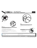 Предварительный просмотр 20 страницы Pinnacle EDGE EX33 Nstallation Instructions