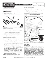 Предварительный просмотр 6 страницы Pinnacle HEAT-STREAM HS-125T-KFA User'S Manual And Operating Instructions