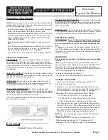 Предварительный просмотр 7 страницы Pinnacle HEAT-STREAM HS-125T-KFA User'S Manual And Operating Instructions