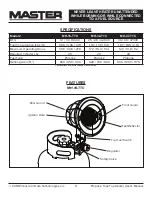 Предварительный просмотр 5 страницы Pinnacle Master MH-16-TTC User'S Manual & Operating Instructions