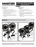 Предварительный просмотр 8 страницы Pinnacle Master MH-16-TTC User'S Manual & Operating Instructions