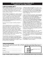 Предварительный просмотр 11 страницы Pinnacle MASTER MH-425A-240 User'S Manual & Operating Instructions