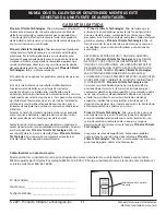 Предварительный просмотр 23 страницы Pinnacle MASTER MH-425A-240 User'S Manual & Operating Instructions