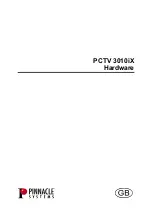 Pinnacle PCTV 3010iX Hardware Manual preview