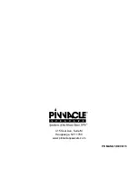 Preview for 8 page of Pinnacle PR MAN Q5 REV0113 Owner'S Manual