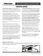 Предварительный просмотр 35 страницы Pinnacle ProTemp PT-125-OFR-A User'S Manual & Operating Instructions