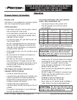 Preview for 7 page of Pinnacle Protemp PT-200V-LPC-A User'S Manual & Operating Instructions