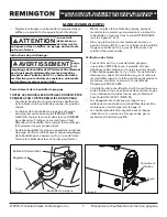 Preview for 19 page of Pinnacle Remington REM-125V-GFA-B User'S Manual & Operating Instructions