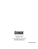 Предварительный просмотр 8 страницы Pinnacle SLIMsub 66 User Manual