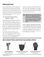 Preview for 7 page of PINNACOLO PPO-1-00 Owner'S Manual And User'S Manual