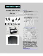 Preview for 1 page of Pinnovators PINsmx Installation Manual