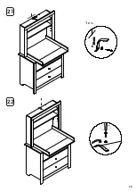 Предварительный просмотр 20 страницы Pinolino 13 00 13 B Assembly Plan