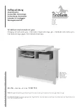 Предварительный просмотр 1 страницы Pinolino 13 00 19 X Assembly Plan