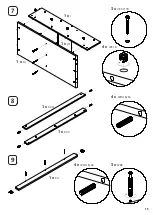 Предварительный просмотр 15 страницы Pinolino 13 00 19 X Assembly Plan