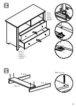 Предварительный просмотр 22 страницы Pinolino 13 00 19 X Assembly Plan