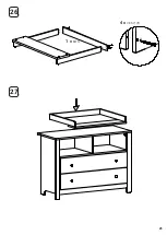 Предварительный просмотр 23 страницы Pinolino 13 00 19 X Assembly Plan