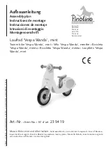 Pinolino 23 94 19 Assembly Plan preview