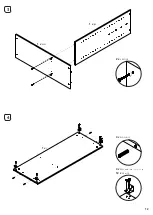 Предварительный просмотр 12 страницы Pinolino Wardrobe Pan large 14 34 20 G Assembly Plan