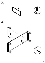 Предварительный просмотр 14 страницы Pinolino Wardrobe Pan large 14 34 20 G Assembly Plan