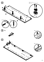 Предварительный просмотр 16 страницы Pinolino Wardrobe Pan large 14 34 20 G Assembly Plan