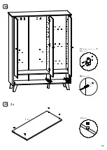 Предварительный просмотр 23 страницы Pinolino Wardrobe Pan large 14 34 20 G Assembly Plan