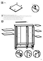 Предварительный просмотр 24 страницы Pinolino Wardrobe Pan large 14 34 20 G Assembly Plan