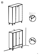 Предварительный просмотр 27 страницы Pinolino Wardrobe Pan large 14 34 20 G Assembly Plan