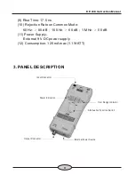 Предварительный просмотр 5 страницы Pintek DP-40K Instruction Manual