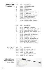 Preview for 8 page of Pioneer Athletics STARLINER V6 Instruction Manual & Parts List