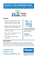 Preview for 15 page of Pioneer Athletics STARLINER V6 Instruction Manual & Parts List