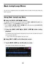 Preview for 62 page of PIONEER DJ CDJ-3000 Instruction Manual