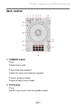 Предварительный просмотр 12 страницы PIONEER DJ DDJ-FLX6 Instruction Manual