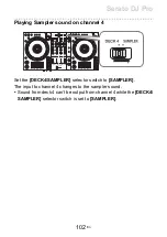 Предварительный просмотр 102 страницы PIONEER DJ DDJ-FLX6 Instruction Manual