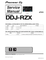 PIONEER DJ DDJ-RZX Service Manual preview