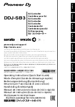 Preview for 1 page of PIONEER DJ DDJ-SB3 Operating Instructions Manual