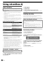 Preview for 14 page of PIONEER DJ DJM-450K Operating Instructions Manual